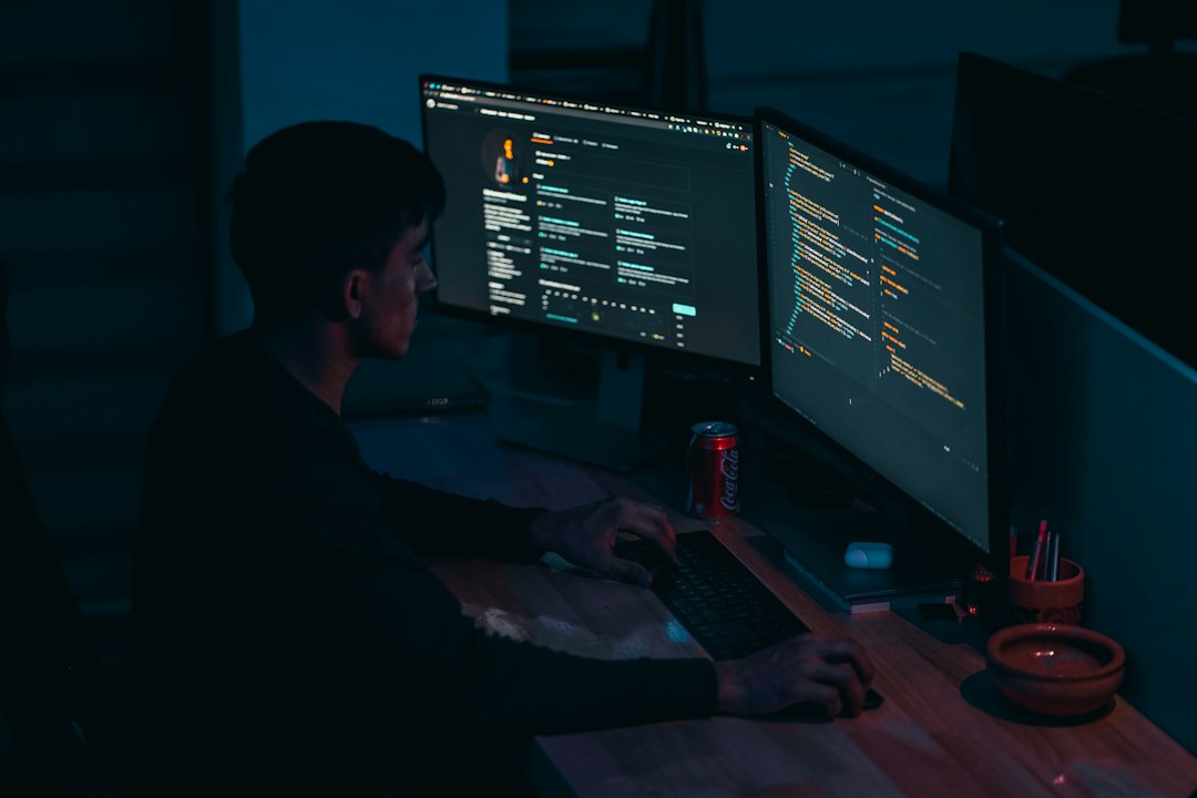 Developer reviewing a feature flags dashboard before a release