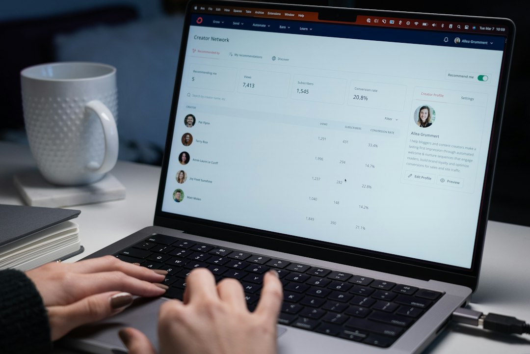 Marketer running a list cleaning check before a campaign send