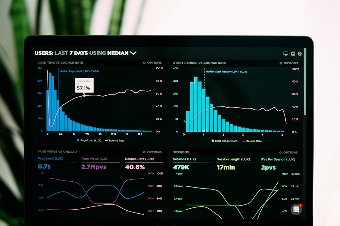 Developer running a load testing dashboard before Black Friday